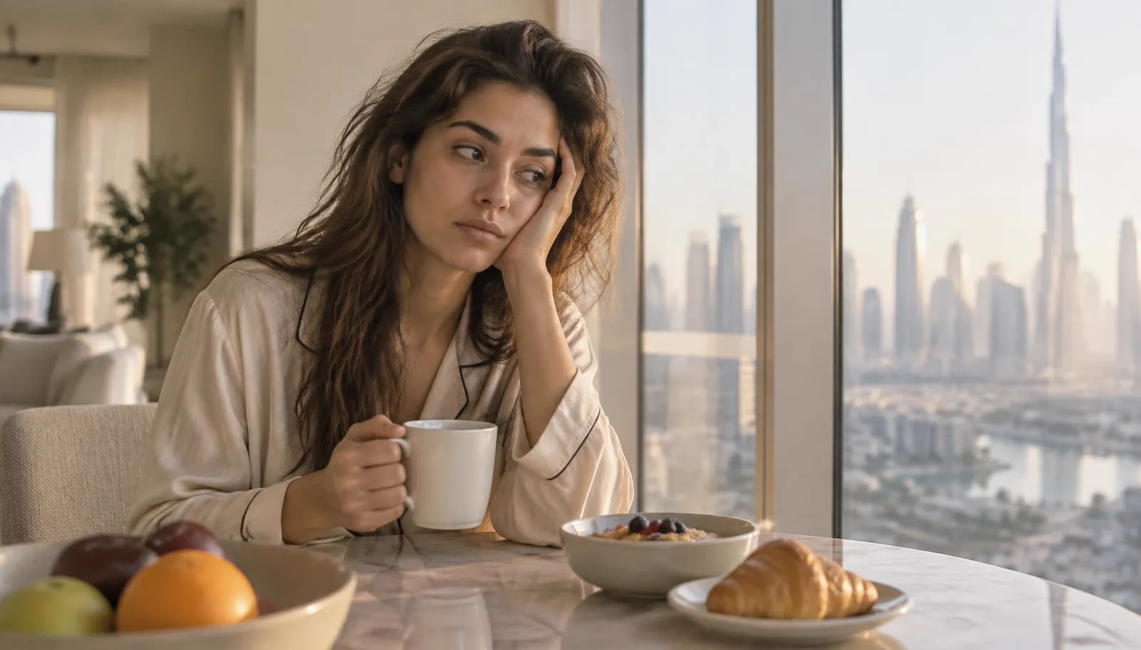 Adult feeling tired even after a full night of sleep